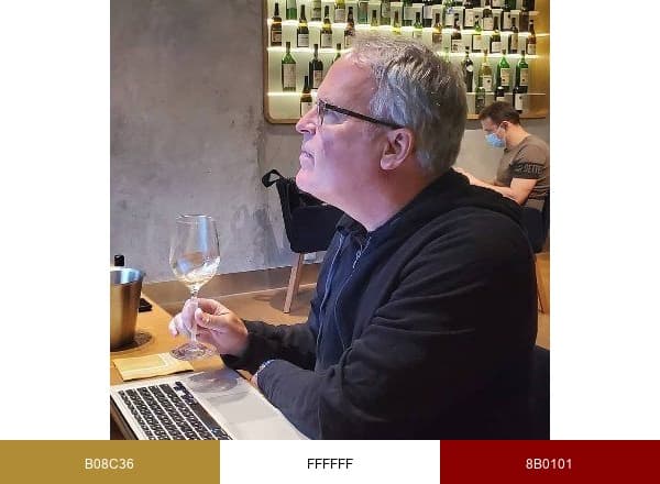 James Suckling brand color palette