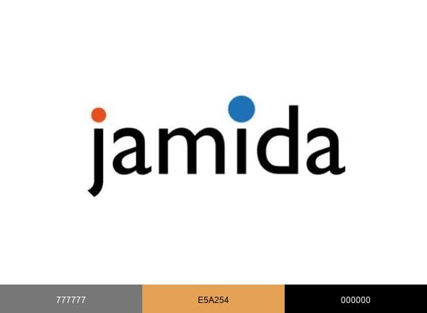 Jamida of Sweden brand color palette