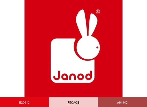 Janod brand color palette