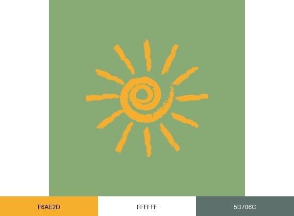 Jardin Infantil Academy brand color palette