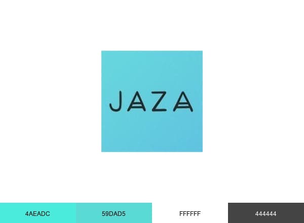Jaza brand color palette