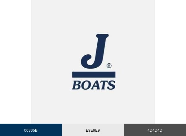 Jboats brand color palette