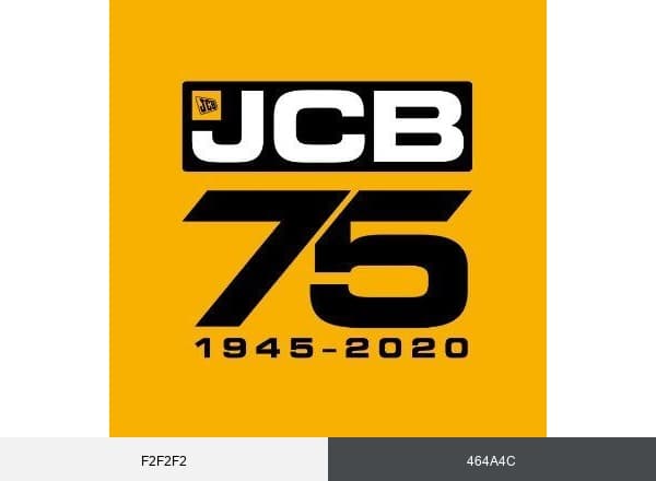 JCB brand color palette