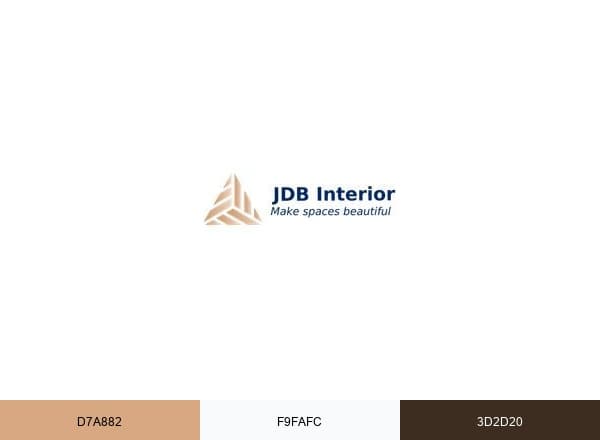 JDB Interior brand color palette