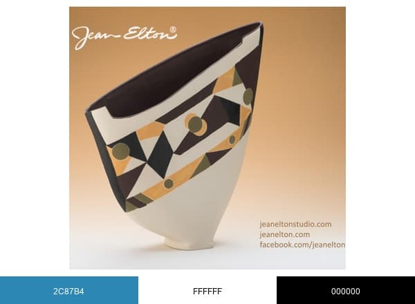 Jean Elton brand color palette