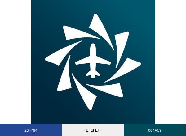 Jeppesen brand color palette