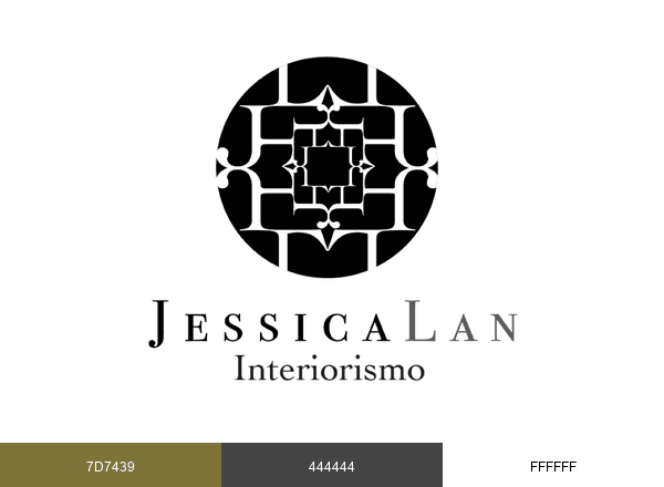 En Jessica Lan Interiorismo brand color palette