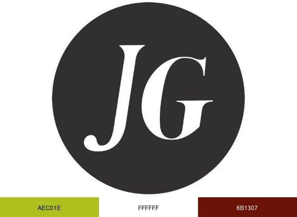 JG.Limited brand color palette