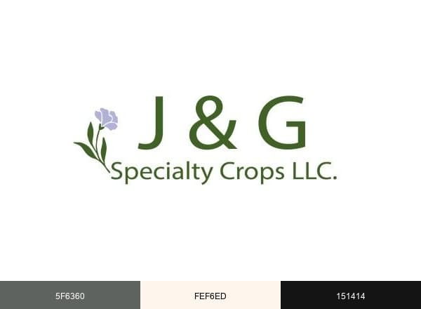 J&G Specialty Crops LLC. brand color palette