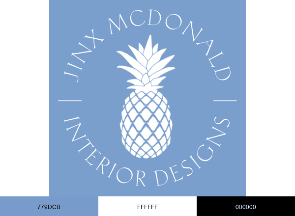 Jinx McDonald brand color palette