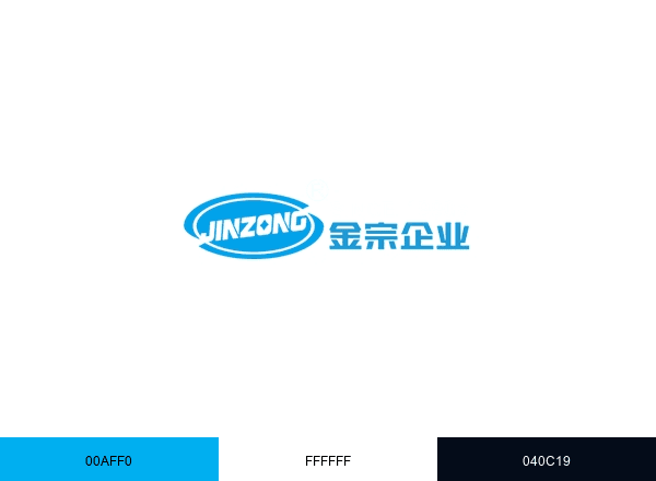 Jinzong Machinery brand color palette
