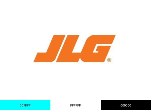 JLG Industries brand color palette