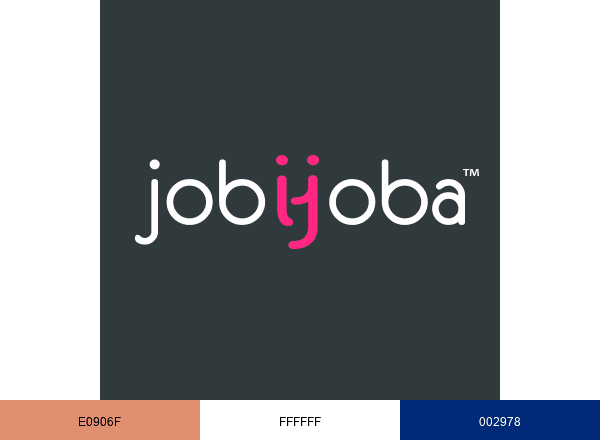 Jobijoba emplois brand color palette