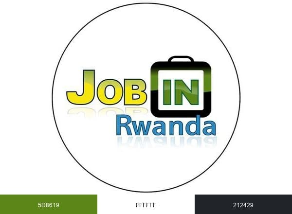 Job in Rwanda brand color palette