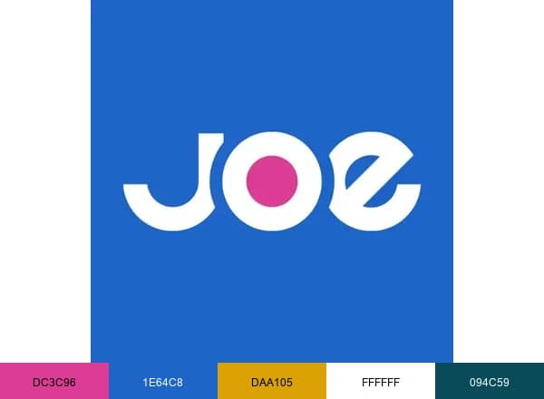 Joe brand color palette