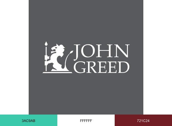 John Greed Jewellery brand color palette