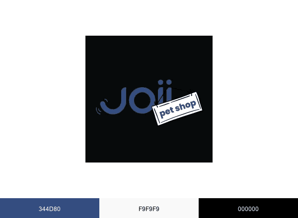 Joii Pet Care brand color palette