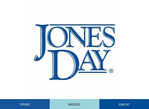 Jones Day brand color palette
