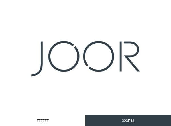 Joor brand color palette