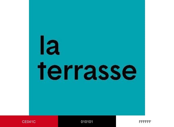 Journal La Terrasse brand color palette