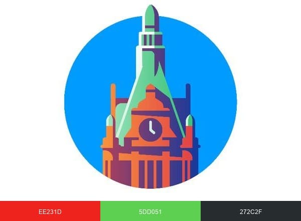Milwaukee Journal Sentinel brand color palette
