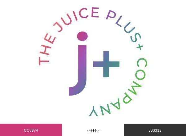 Juice Plus brand color palette