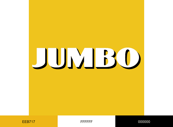 Jumbo Supermarkten brand color palette