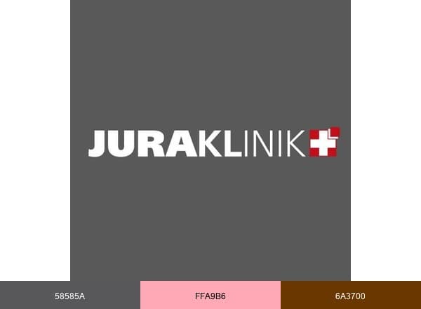 Juraklinik brand color palette