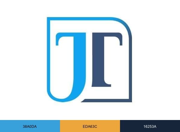 Juritravail brand color palette