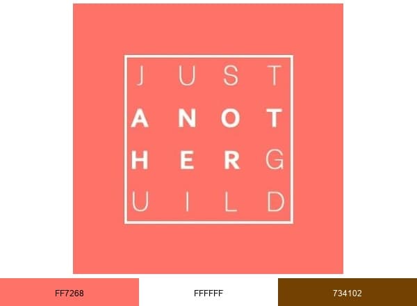 Just Another Guild brand color palette