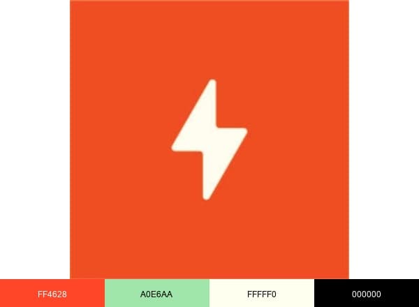 Just Russel brand color palette