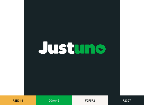 Justuno brand color palette
