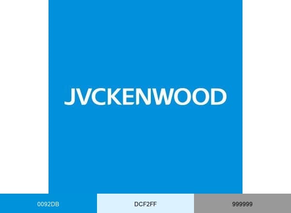 JVCKENWOOD brand color palette