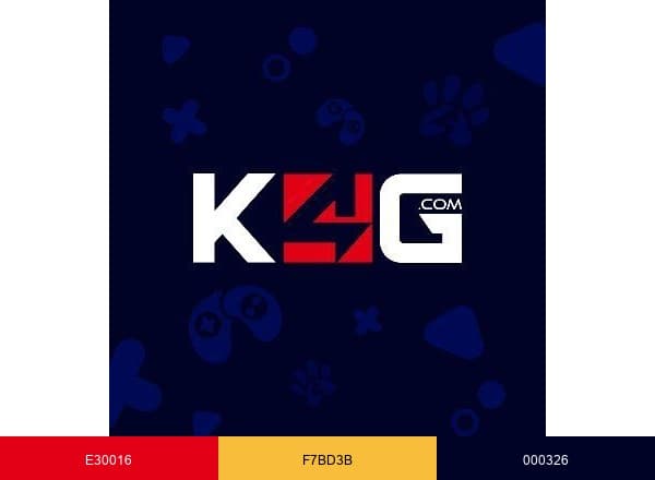 K4G.com brand color palette