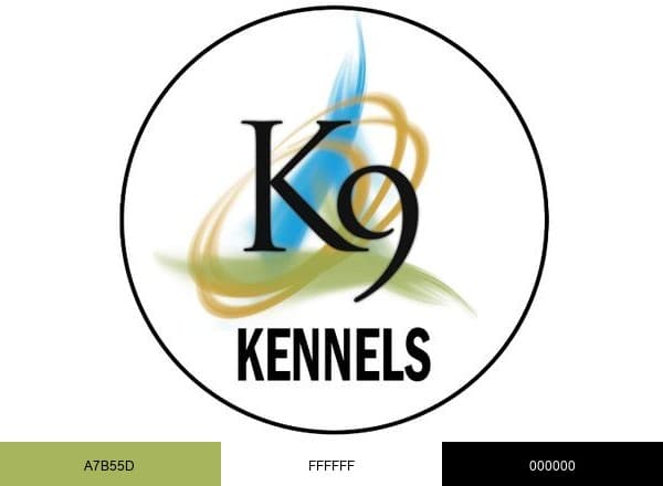 K9 Kennel Store brand color palette