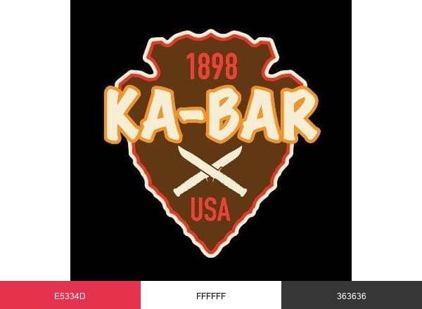 KA-BAR brand color palette