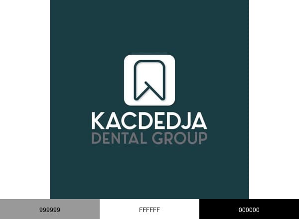 KACDEDJA Dental Group brand color palette