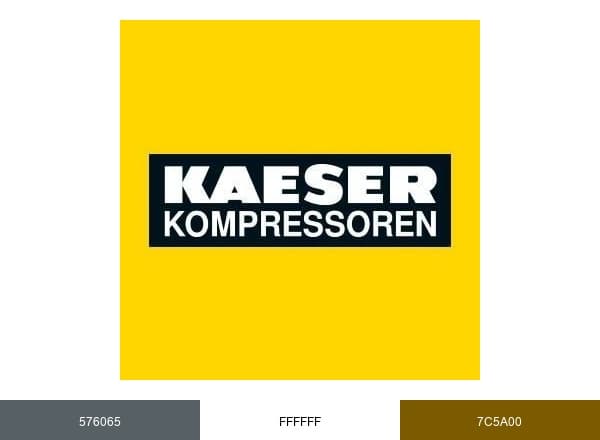 Kaeser Kompressoren brand color palette