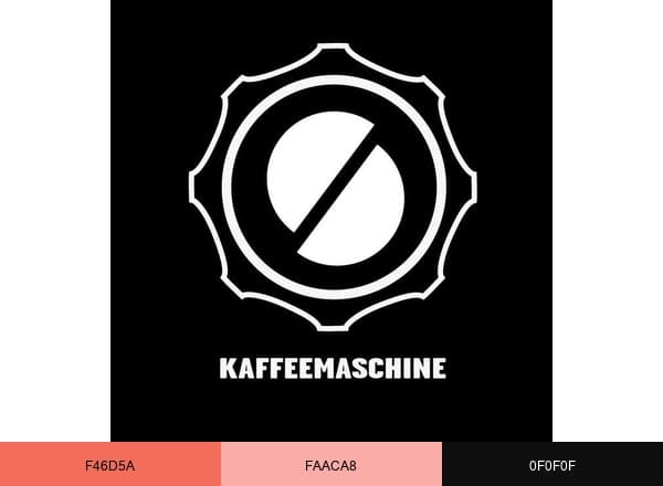 KAFFEEMASCHINE brand color palette