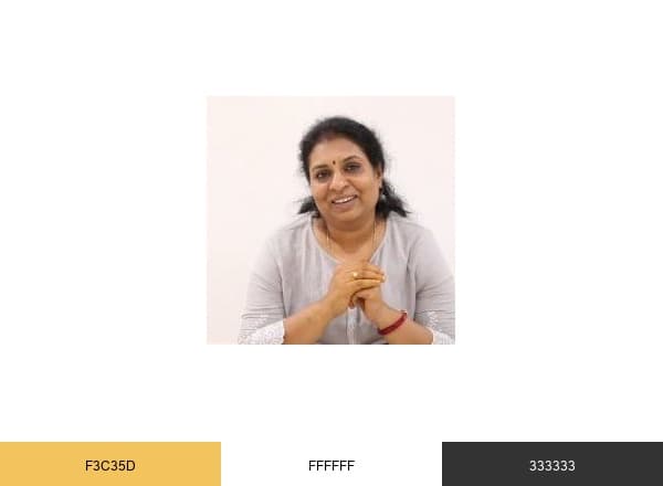 Sreedevi Patlolla brand color palette