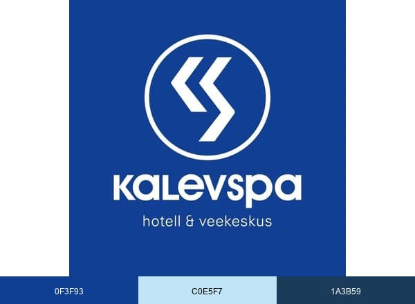 Kalev Spa Hotell & Veekeskus brand color palette