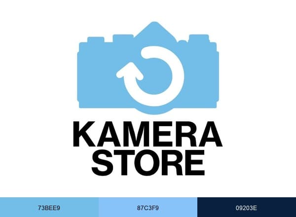 Kamerastore brand color palette