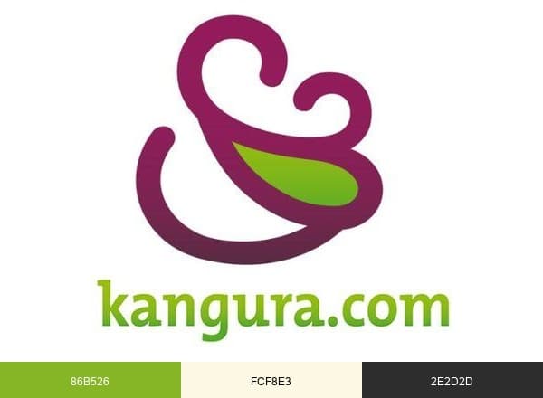 Kangura Portabebés brand color palette