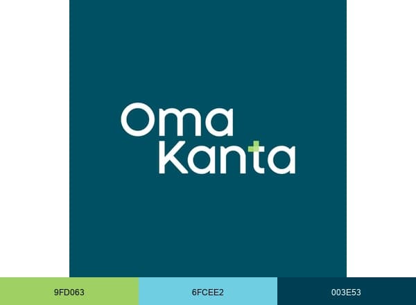 Kanta-palvelut brand color palette