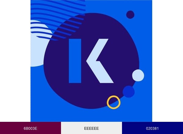 Kaplan International Pathways brand color palette