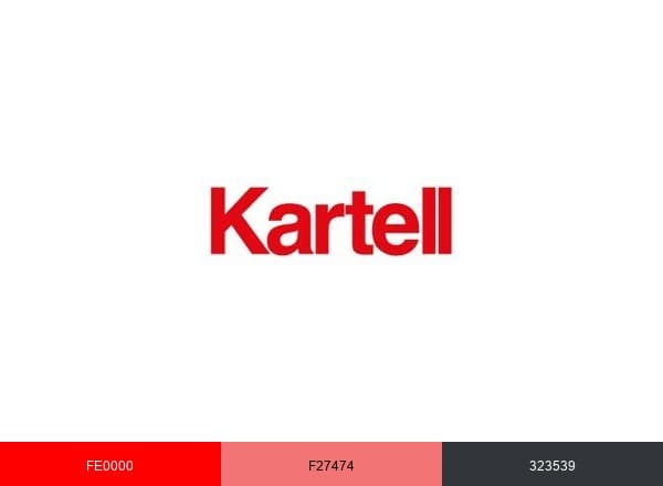 Kartell brand color palette