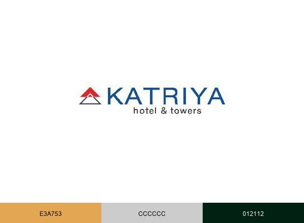 Katriya Hotel brand color palette