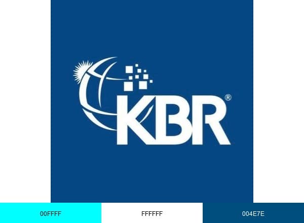 KBR brand color palette