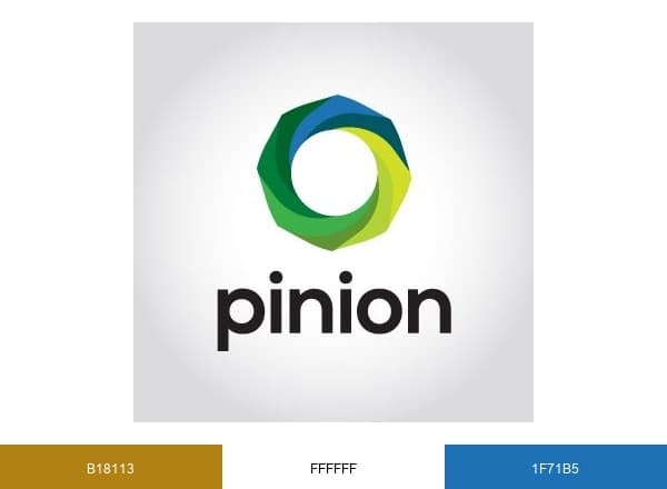 Pinion brand color palette