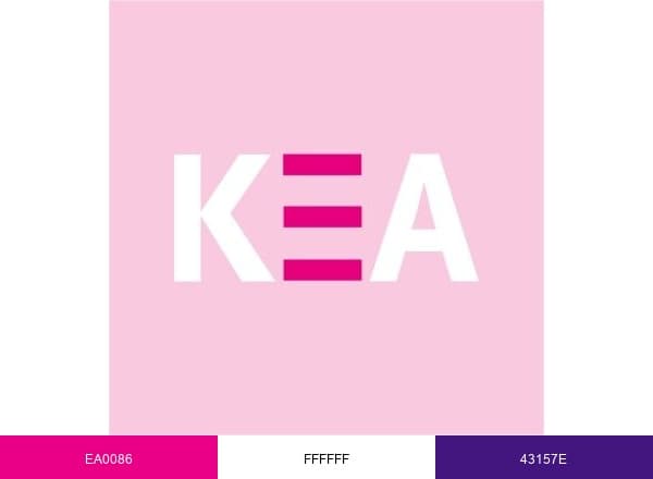 KEA European Affairs brand color palette